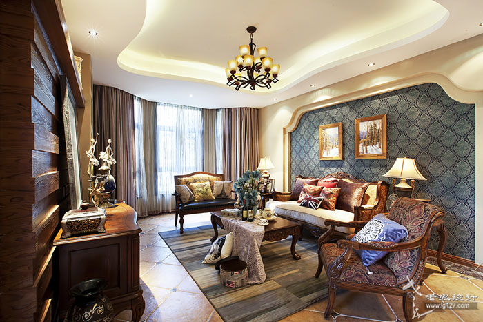 別墅設計——美麗的伏牛山，金秋之夢